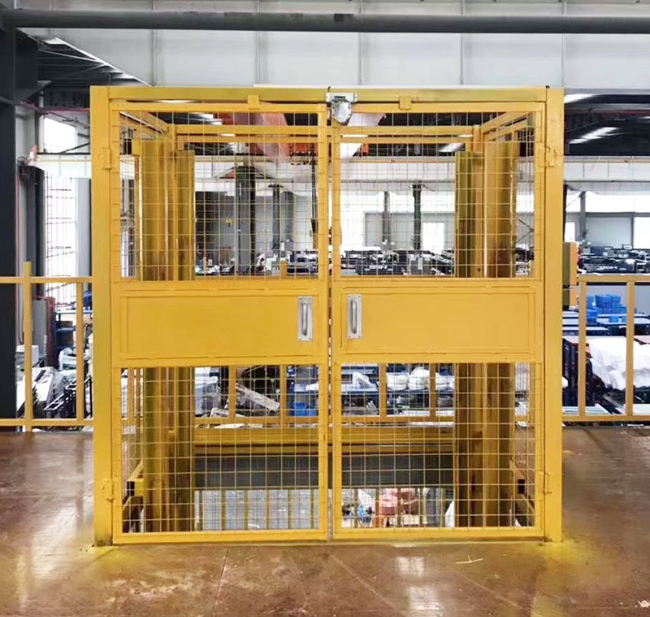 普洱智能导轨式升降机亮相